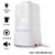 5 in 1 Multi-functional Aroma Oil Diffuser/Air Humidifier/Ioniser/Air Purifier with LED Light Lamp (2L) - diffuser - dazzool.com