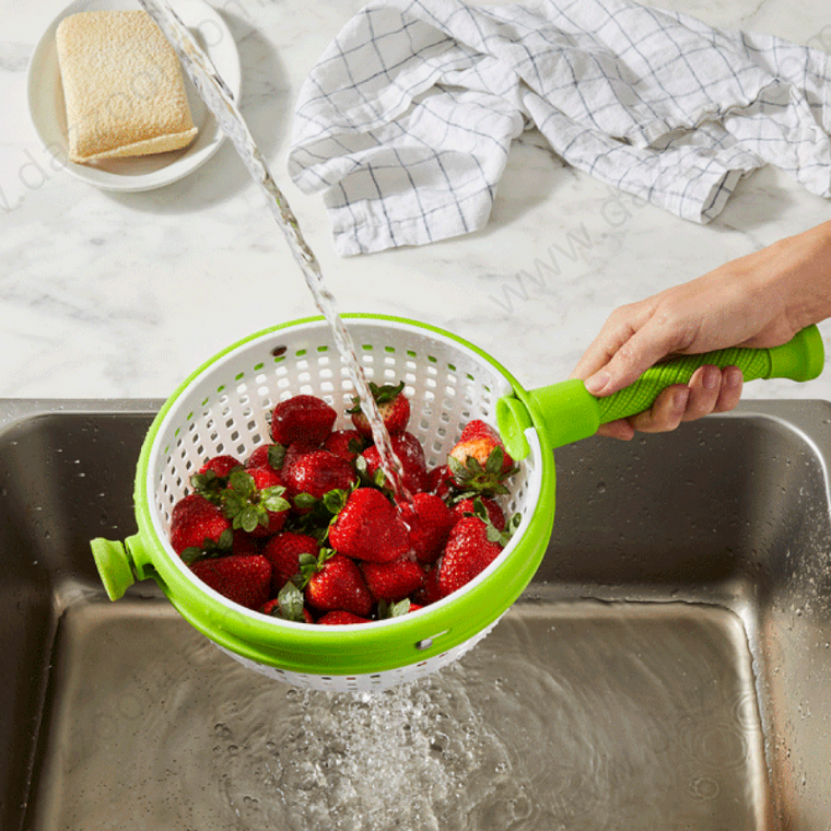 Spinning & Straining Colander -dazzool.com