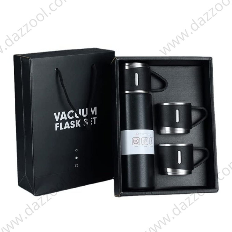 Stainless Steel Vacuum Flask Set 500ml-dazzool.com
