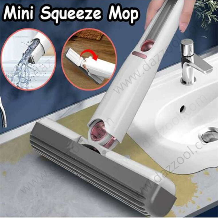 Portable Mini Squeeze Mop-dazzool.com
