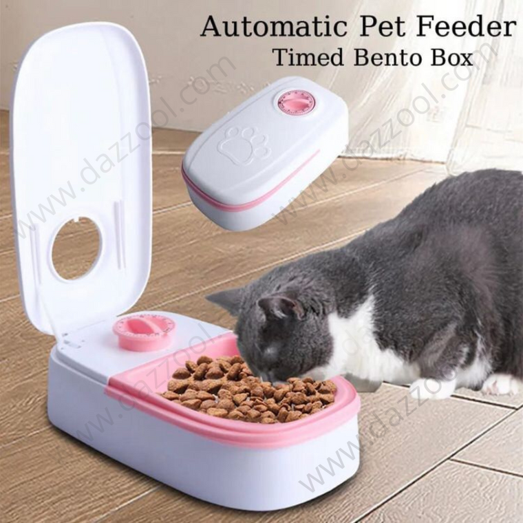 Automatic Pet Feeder Timed Lunch Box-dazzool.com