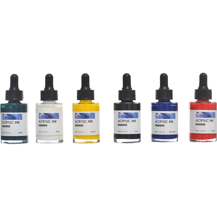 Art Nation Craft Acrylic Ink & Epoxy Resin Kit AI17-S-dazzool.com