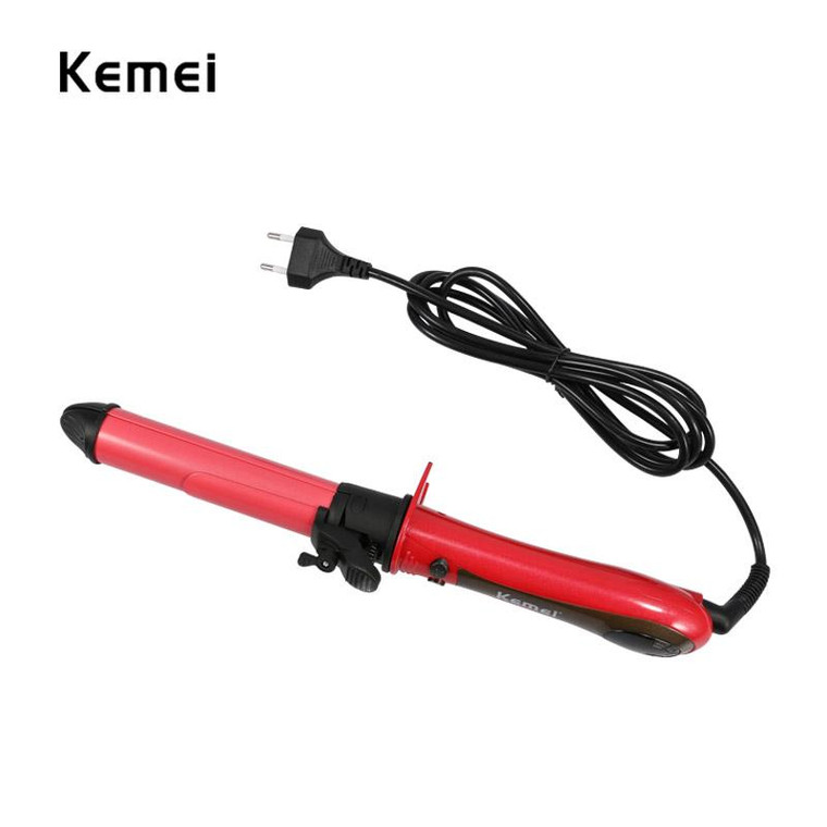 Kemei Tourmaline Ceramic Hair Curler 2 In 1 LCD Display KM-1919 -  - dazzool.com
