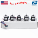 Nema 17 Stepper Motor 1.7 A, 0.59 Nm, 84 ozin - 1-, 3-, or 5-pack
