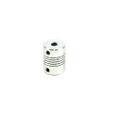 Aluminum Flexible Shaft Coupler - 5/5, 5/8, 6.35/8