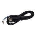 3-wire Power Cord for North America (Pigtail End)