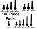 12.9 Socket Head Screws/Bolts Alloy Steel M6 M5 M4 M3 - 100 Packs 12.9 Socket Head Screws/Bolts Alloy Steel M6 M5 M4 M3 - 100 Packs