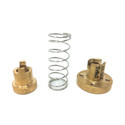 8mm T8x2 Lead Screw Trapezoidal ACME w/ Small Brass Anti-Backlash Nut kit - Pre-cut lengths 150mm-2000mm