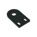 Small Flange T8x2 Lead Screw Nut Mounting Plate Black