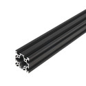 Black 4040 V-Groove Extrusion - 1M Black 4040 V-Groove Extrusion - 1M