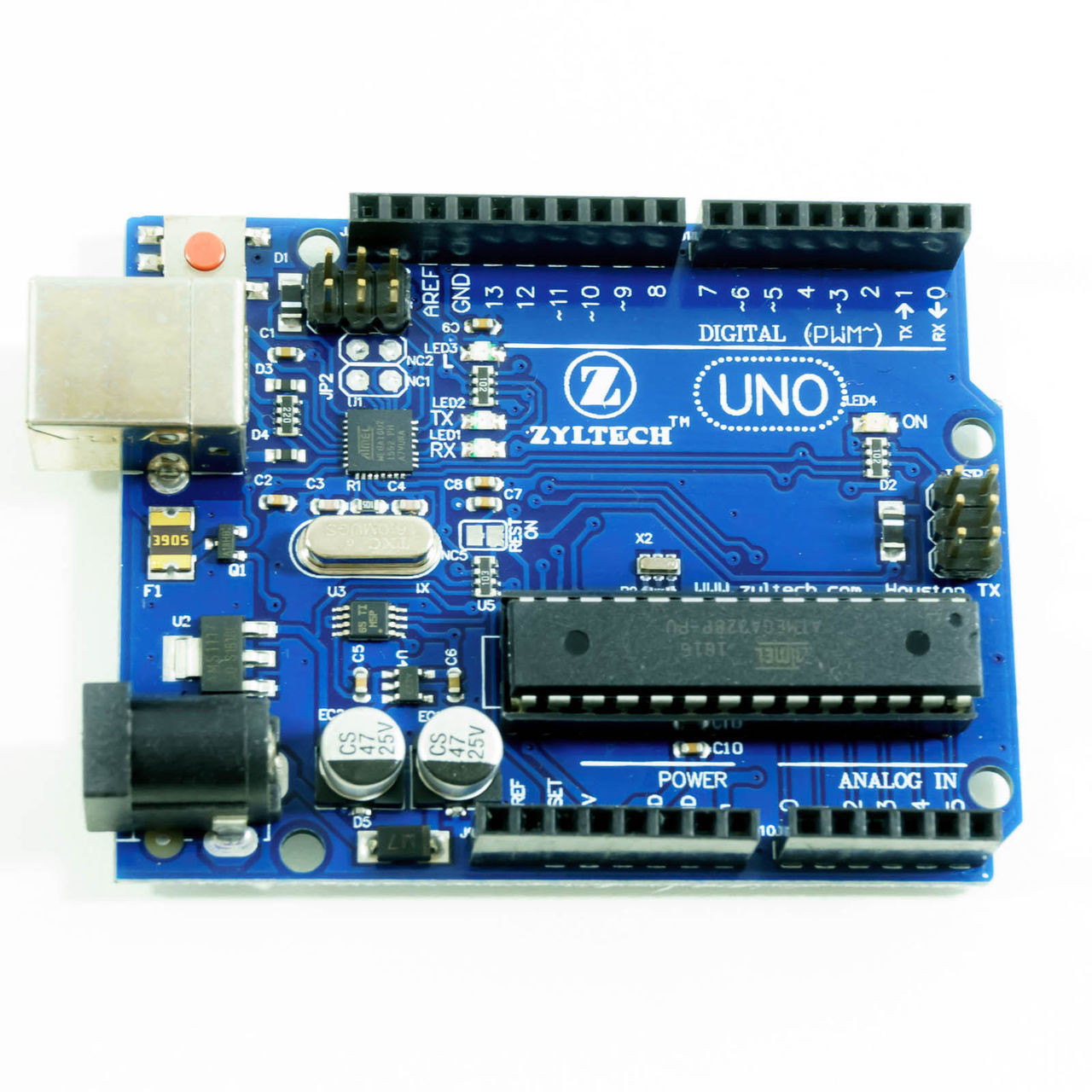 ZYLtech ATmega328P ATMEGA16U2 Compatible with UNO R3 for