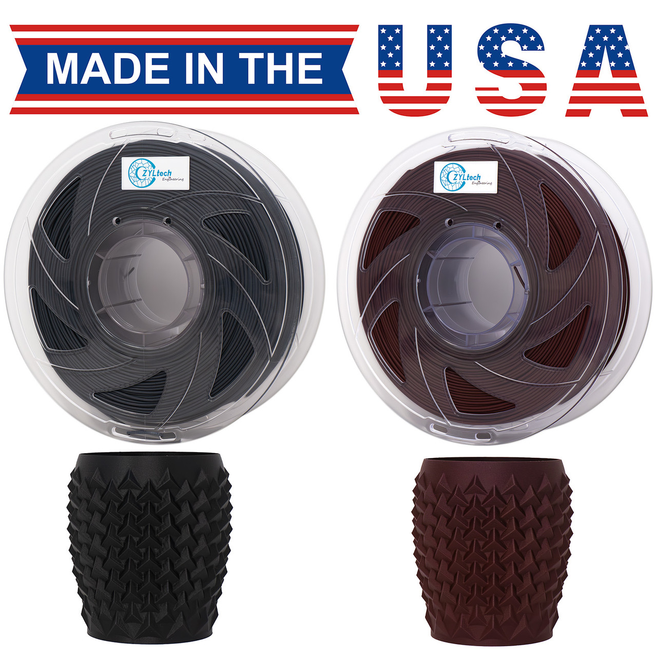 Carbon Fiber PLA Composite 3D Printer Filament kg lbs