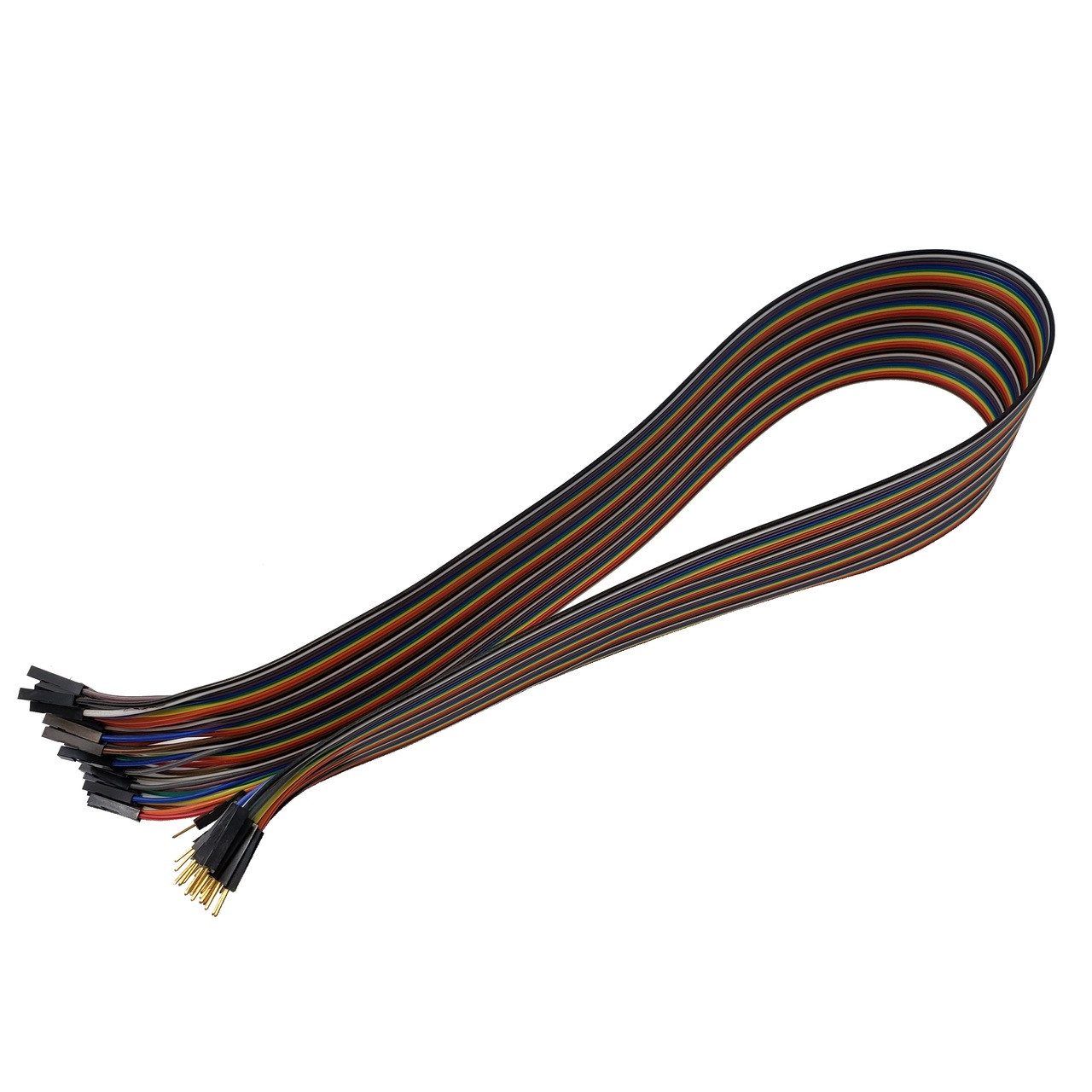 40 Pin Dupont Cables M-F, M-M, F-F Jumper Breadboard Wire GPIO Ribbon Pi  Arduino – Tacos Y Mas