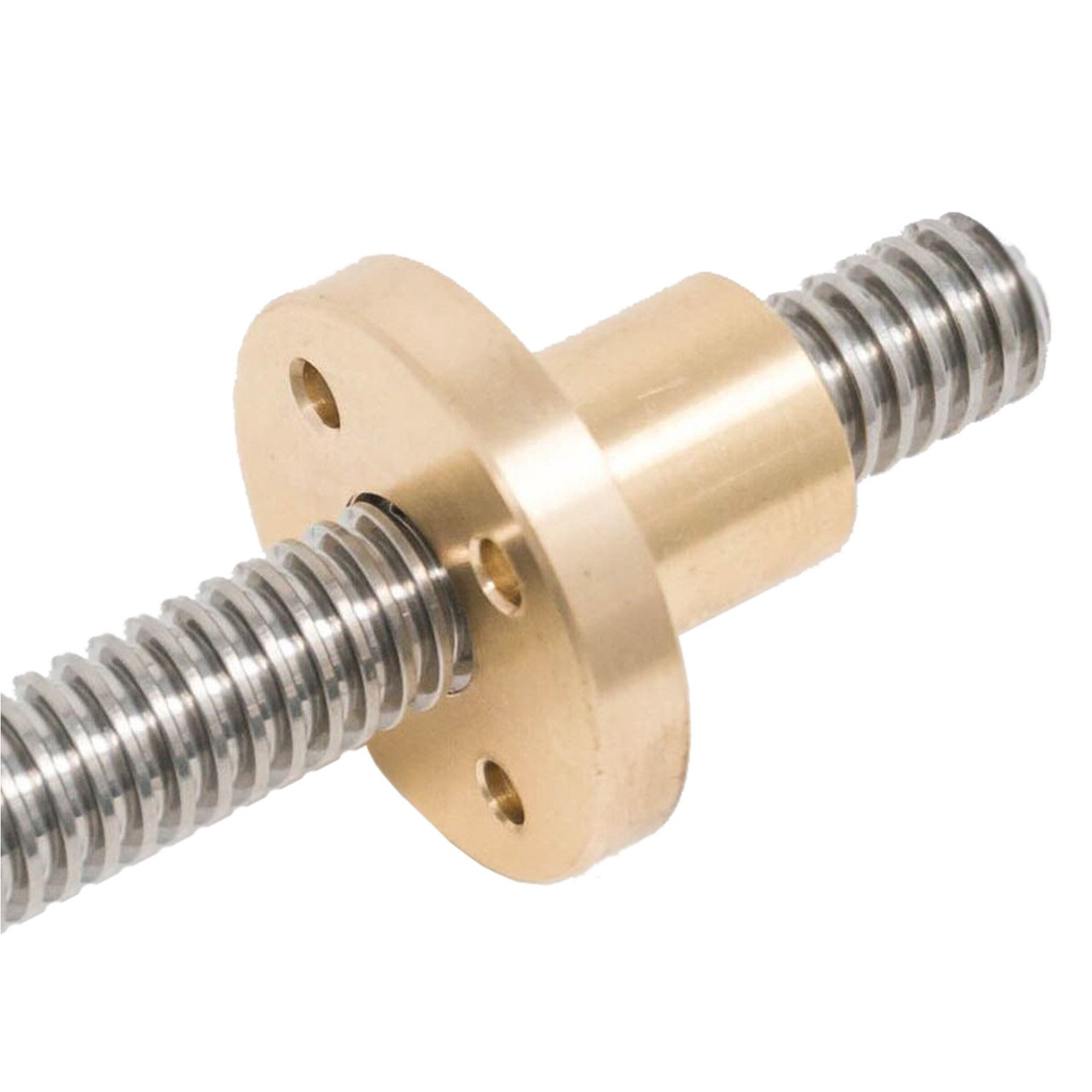 Left Handed Brass Nut Only for LH 1/2-10 ACME Threaded Rod Lead