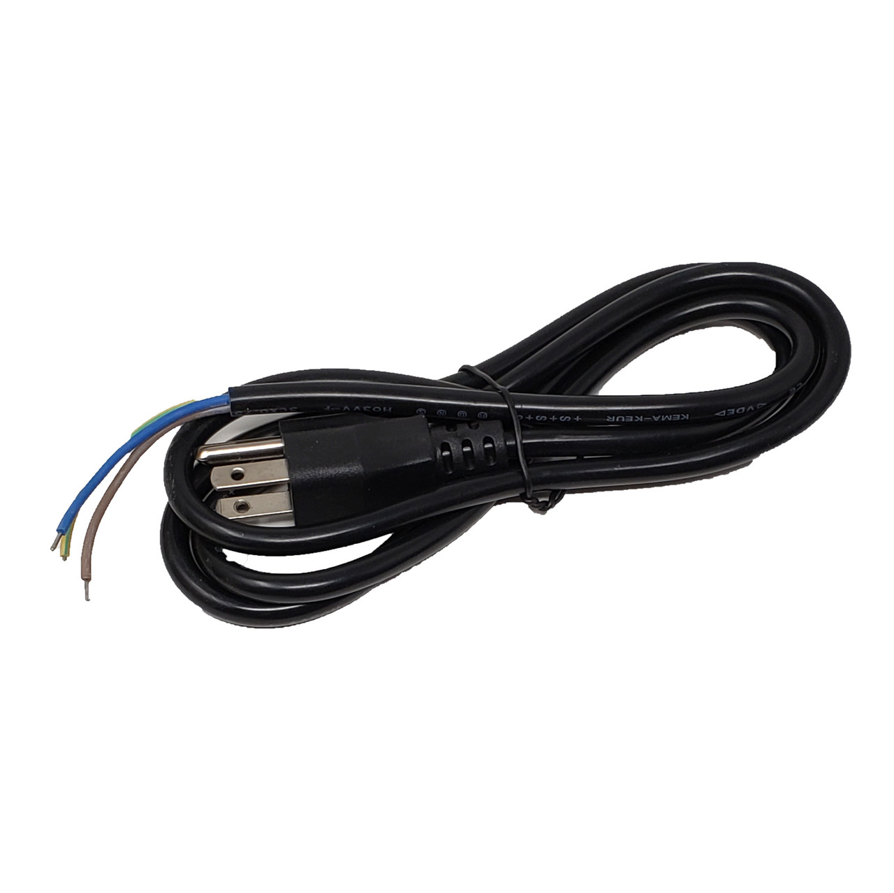 ケーブル・シールド BJ ELECTRIC Episode-3 1m 3-wire Power Cord for North America (Pigtail End) - ZYLtech