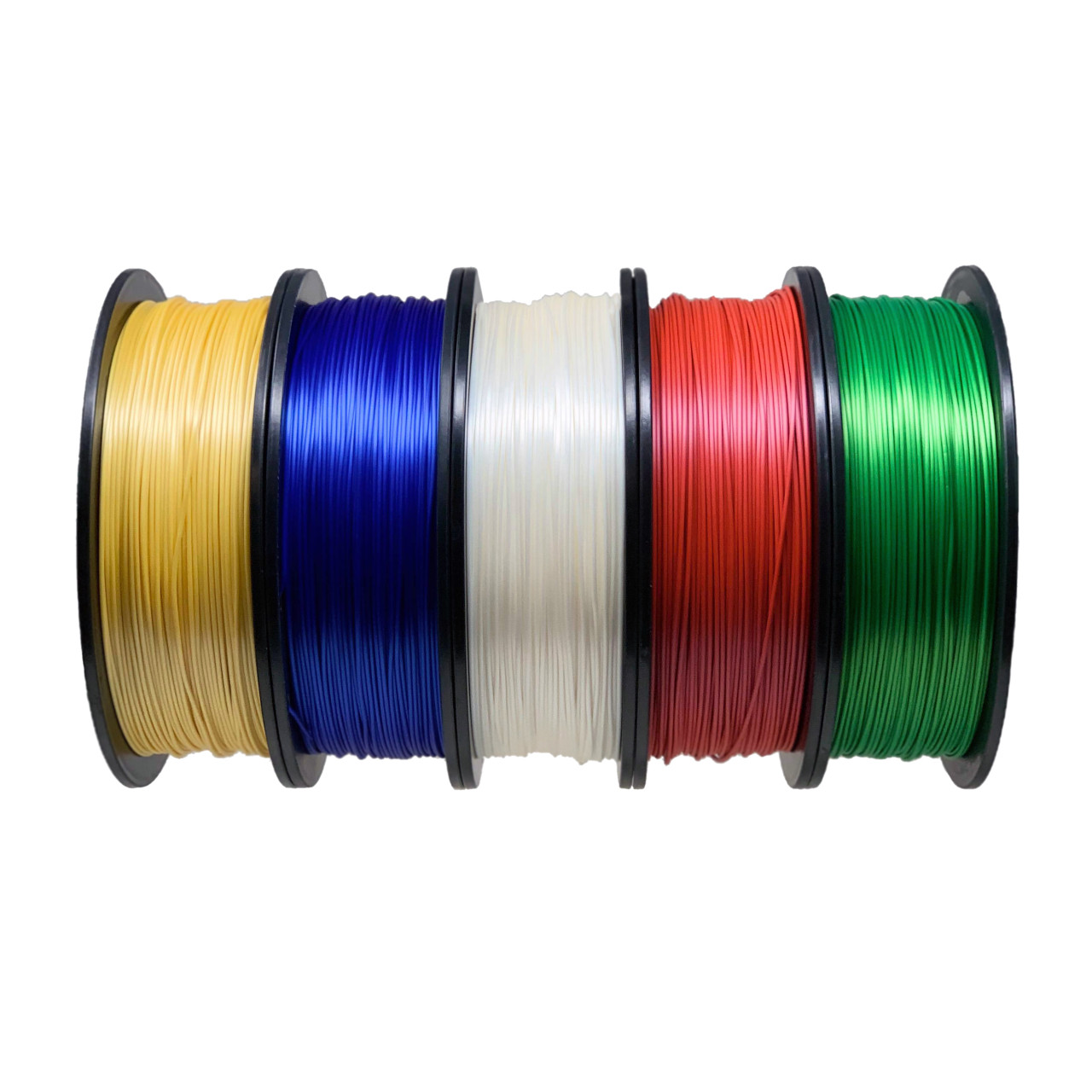 SPECIAL OFFER - 5 x Silk PLA 1.75mm Filament Pack - ZYLtech Engineering, LLC