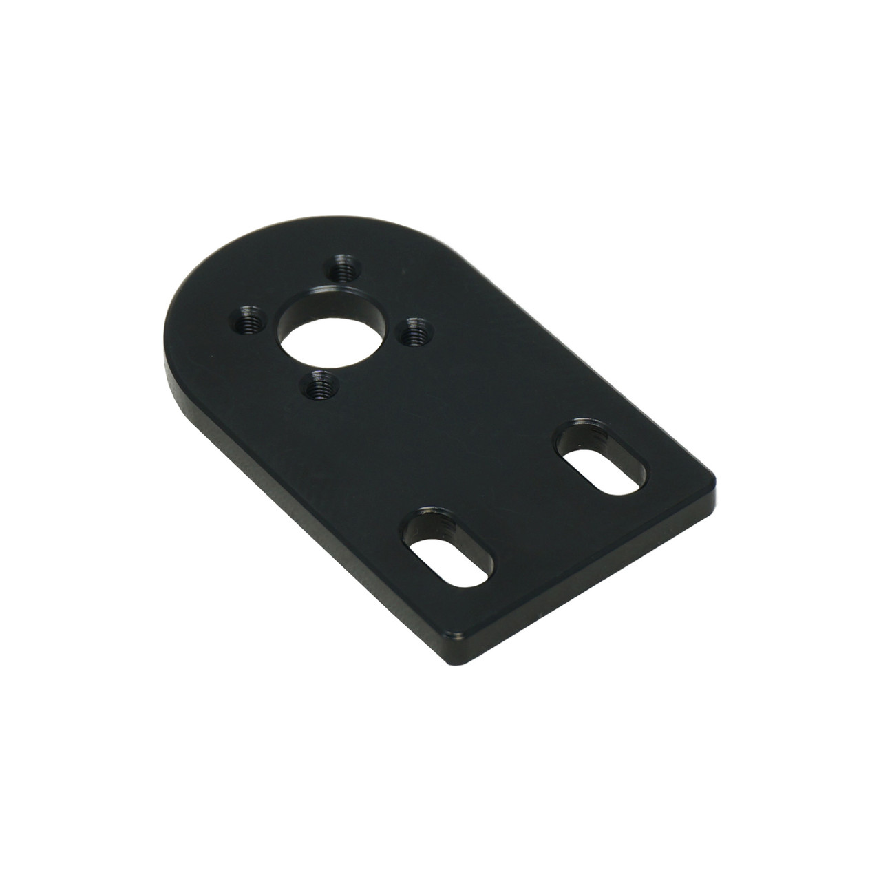 Small Flange T8x2 Lead Screw Nut Mounting Plate Black