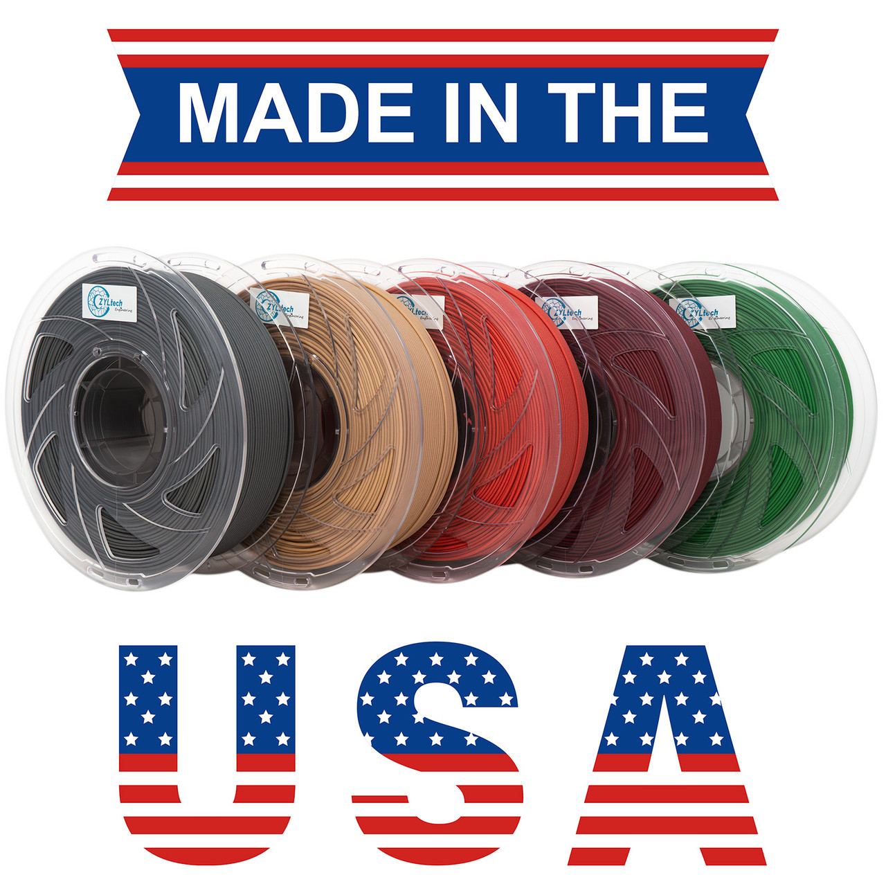 Wood+ PLA Composite Filament (Wood Filled) 1.75 mm 1 kg 2.2 lbs