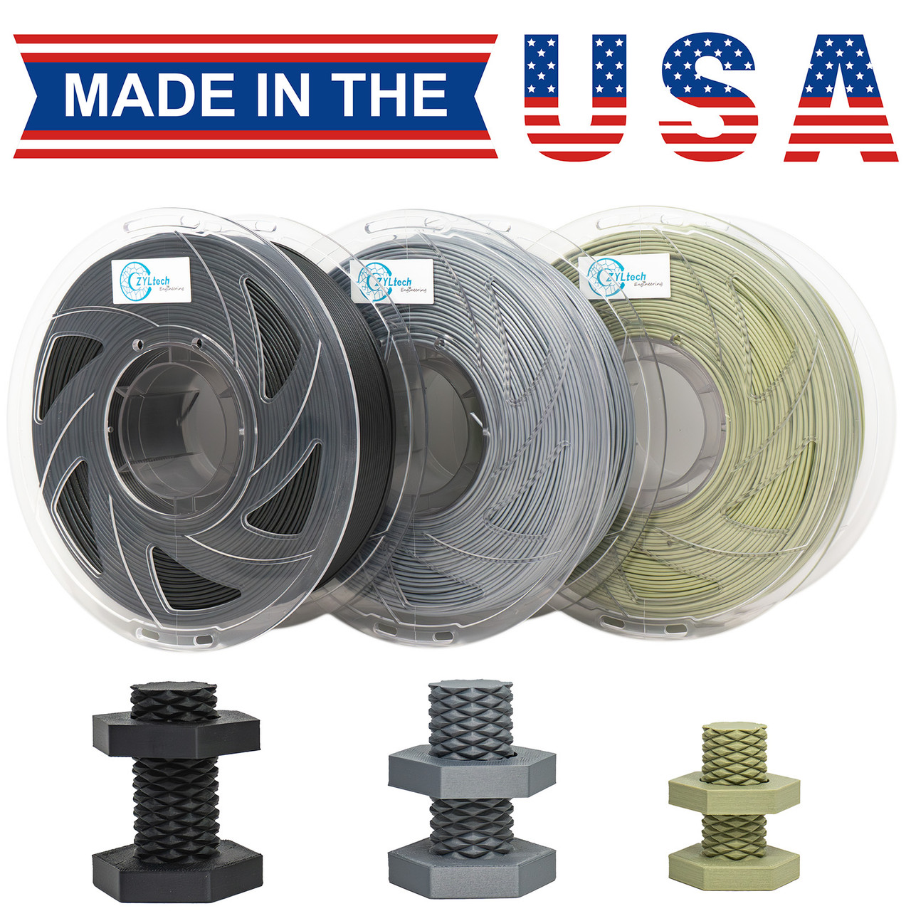 3Dプレミアム1.6L+アクリル型専用ページ 1KG ASA 3D Printer Filament | ZYLtech