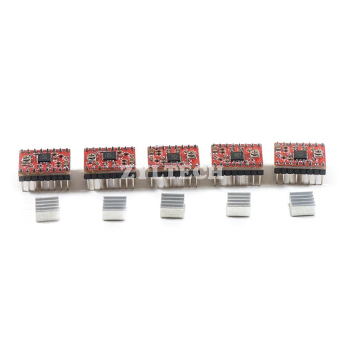 A4988 2A MAX Stepper Motor Driver Module - 3-, 4-, or 5-pack