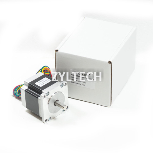 Nema 23 Stepper Motor Dual Shaft 2.5 A 1.3 N.m 184 oz.in - ZYLtech