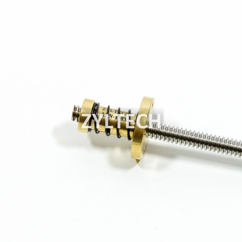 8mm Lead Screw Trapezoidal ACME Brass Anti-Backlash Nut - T8x8 or