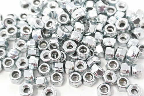 M3/M4/M5/M6/M8 Nylon Lock Nuts (Nyloc) - 100 Pack M3/M4/M5/M6/M8 Nylon Lock Nuts (Nyloc) - 100 Pack