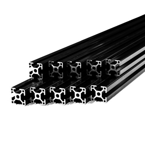 Black 10 Pack ZYLtech 3030 30mm Aluminum Extrusion - 10X 1M