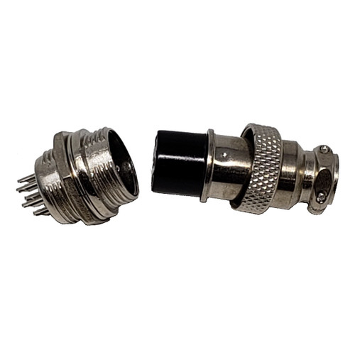 Aviation Plug 12mm Connector (6 Pin)