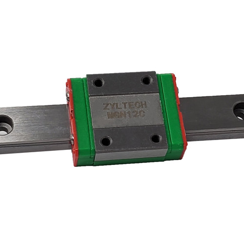 Zyltech MGN12 Linear Rail with TYPE C Single or Double Carriage Block Zyltech MGN12 Linear Rail with TYPE C Single or Double Carriage Block