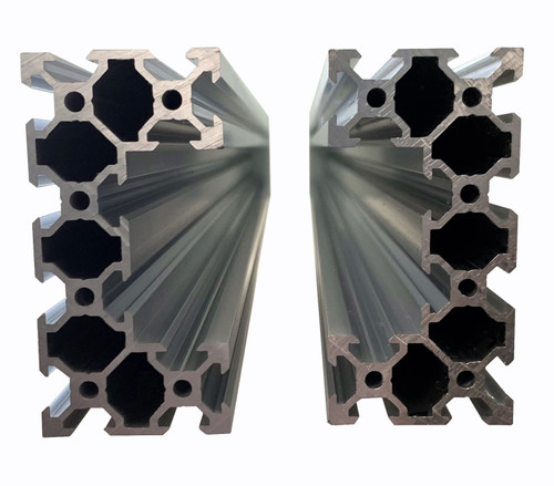 ZYLtech 4080C V- Groove Aluminum Extrusion, pre-cut sizes 1000mm