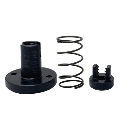 8mm T8x8 Lead Screw Trapezoidal ACME w/ Delrin Large Anti-Backlash
