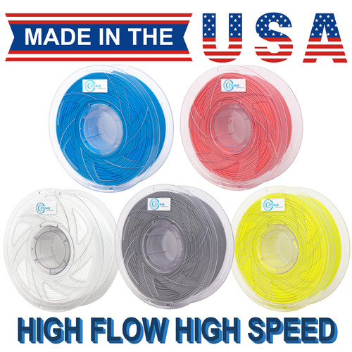 High Speed High Flow Matte PETG 3D Printer Filament 1.75mm 1 kg 2.2 lbs High Speed High Flow Matte PETG 3D Printer Filament 1.75mm 1 kg 2.2 lbs