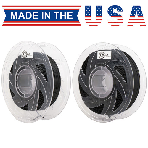 Iron Filled Magnetic PLA 3D printer filament 1.75 mm Made in USA