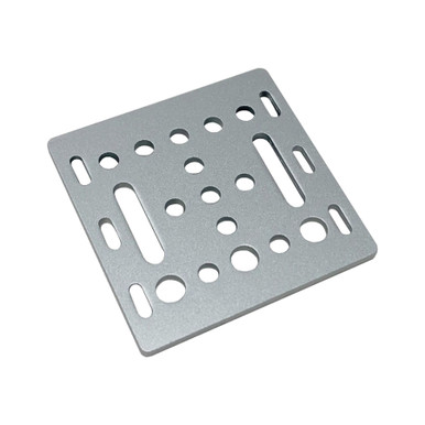 Gantry Plate Silver for 20 Series V-Groove Extrusion - ZYLtech