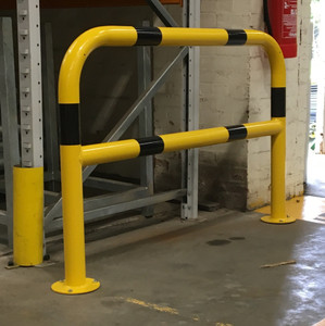 Hooped Perimeter Barrier 90mm Diameter – Black & Yellow Hooped Perimeter Barrier 90mm Diameter – Black & Yellow