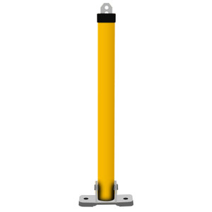 Hinged / Fold Down Parking Padlock Post Hinged / Fold Down Parking Padlock Post