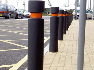 Galvanised Steel Core Fixed Bollard