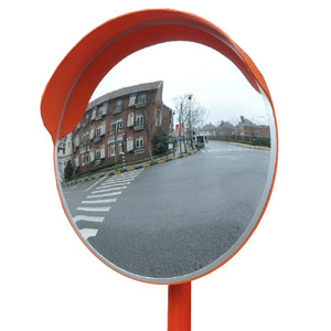 External Convex Mirror With Hood