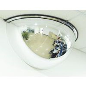 Hemispherical Internal Convex Safety Mirror Hemispherical Internal Convex Safety Mirror