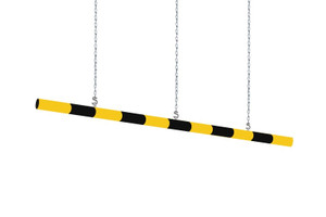 Round Height Restriction Bar with 3m Chain