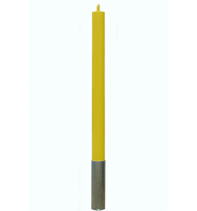 76mm Removable Yellow Security Post & Chain Eyelet 76mm Removable Yellow Security Post & Chain Eyelet