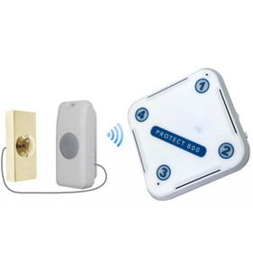 Long Range 800 Metre Wireless Doorbell Kit With Brass Push Button