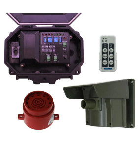 Long Range Driveway PIR Alarm With Outdoor Receiver & Adjustable Siren Long Range Driveway PIR Alarm With Outdoor Receiver & Adjustable Siren