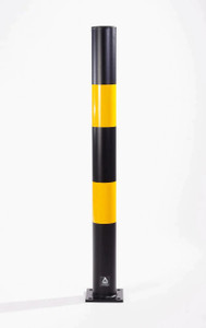Black and Yellow Bollard 1200mm Black and Yellow Bollard 1200mm