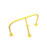 Fold Down Hoop Barrier & Integral Lock – Yellow