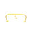 Fold Down Hoop Barrier & Integral Lock – Yellow