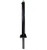 Black Fold Down Parking Post With Integral Lock & Chain Eyelet Black Fold Down Parking Post With Integral Lock & Chain Eyelet