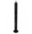 76mm Bolt Down Steel Bollard – Black 76mm Bolt Down Steel Bollard – Black