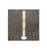 76mm Bolt Down Steel Bollard – White & Orange 76mm Bolt Down Steel Bollard – White & Orange